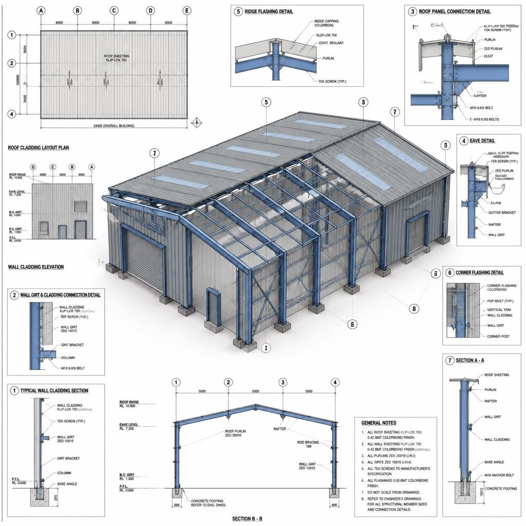 Roof and Wall Cladding Detailing