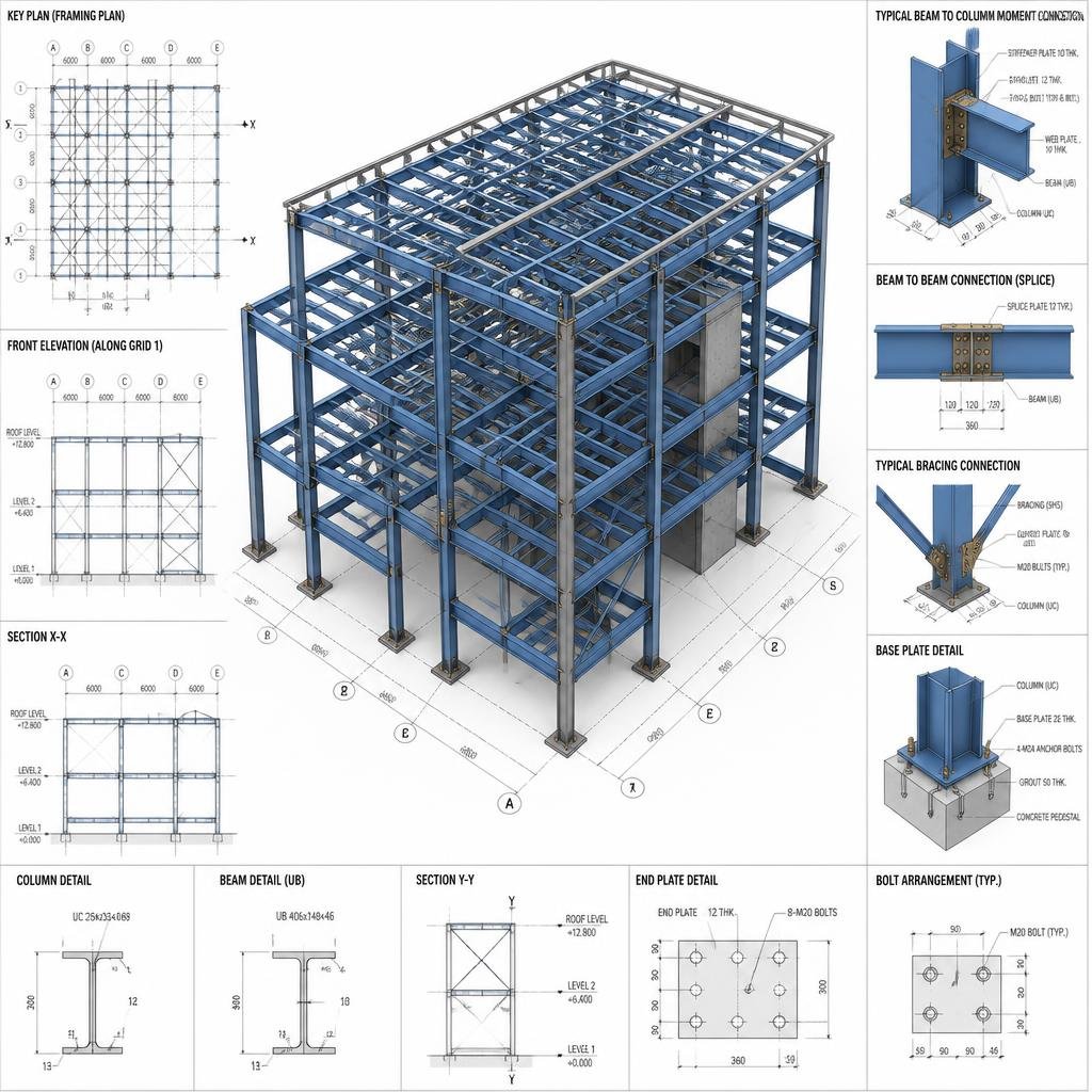 Structural Steel Detailing